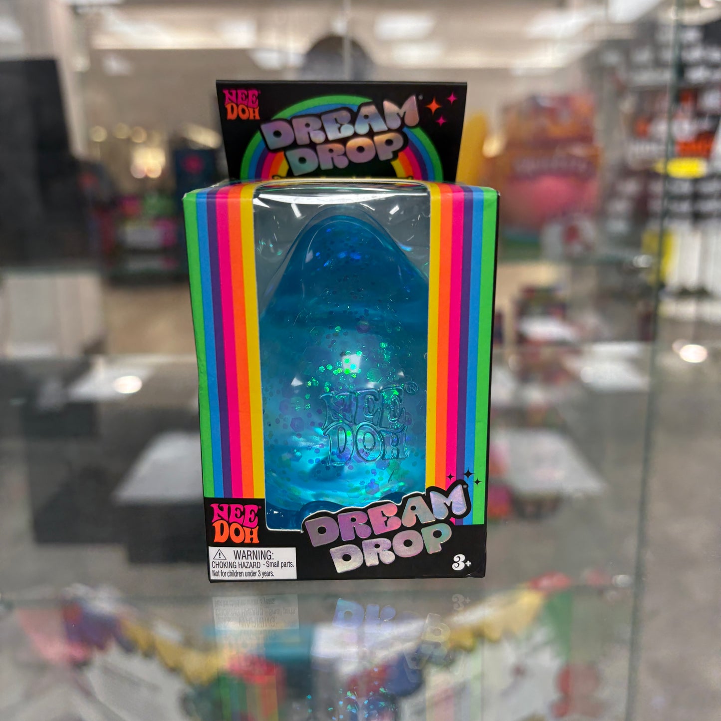 NeeDoh Dream Drop Squishy Fidget Toy Blue