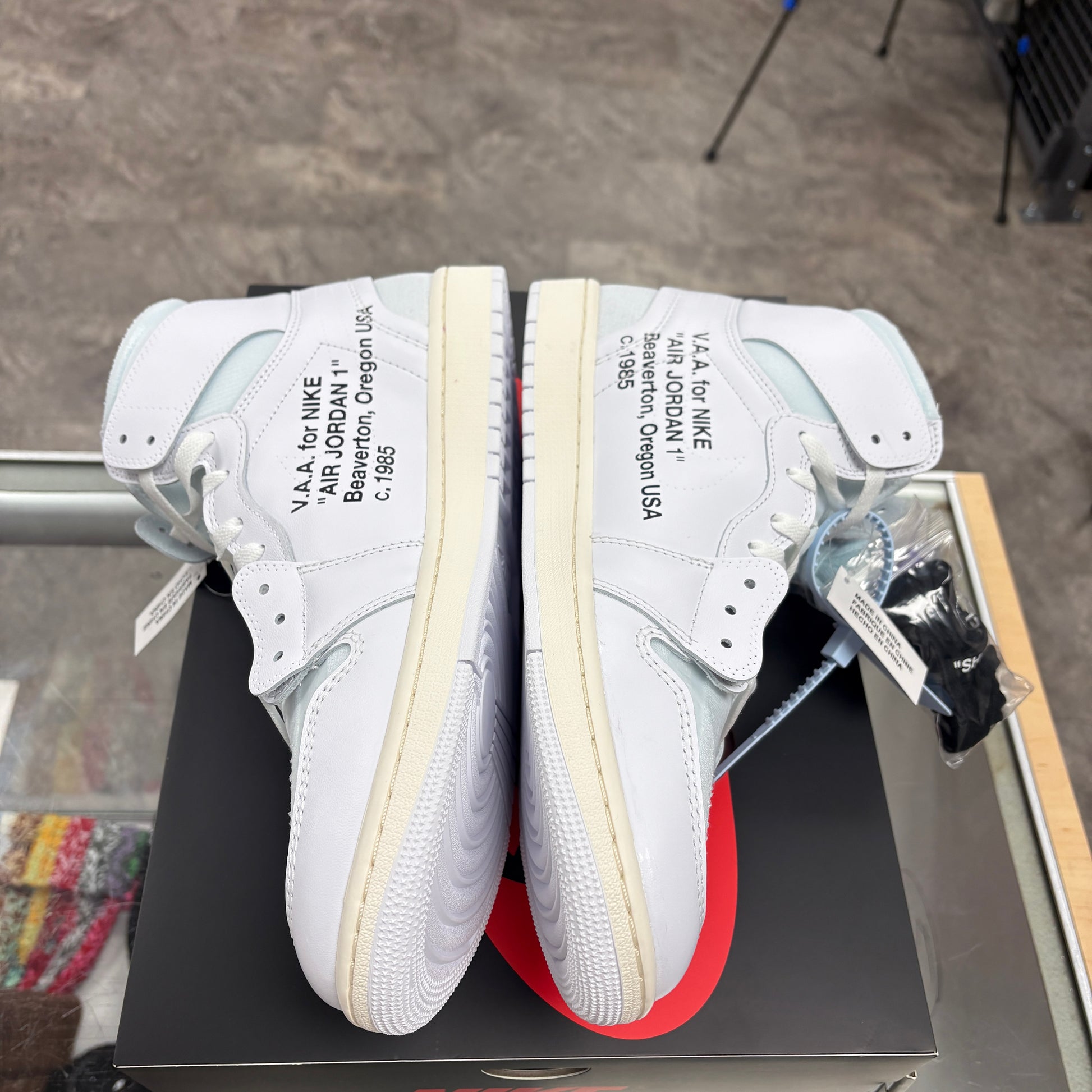 Jordan 1 Retro High Virgil Abloh Archive Alaska