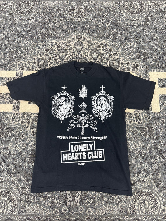 Lonely Hearts Club With Pain Comes Strength (Black)
