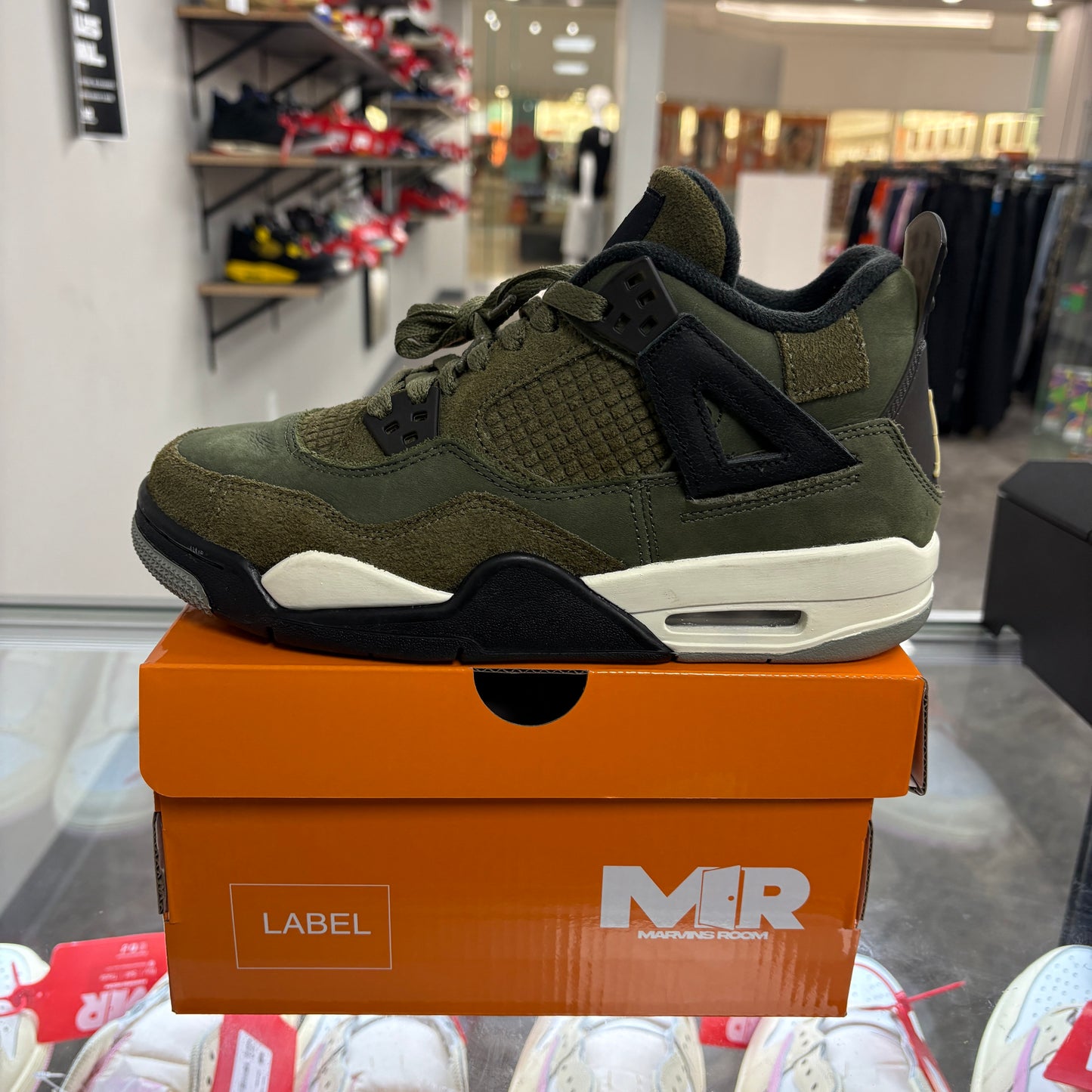 Jordan 4 Retro SE Craft Medium Olive (GS)