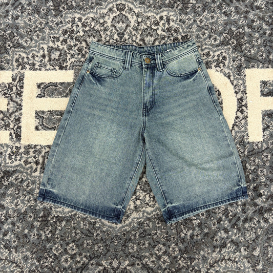 Baggy Jorts Vintage Dark Denim