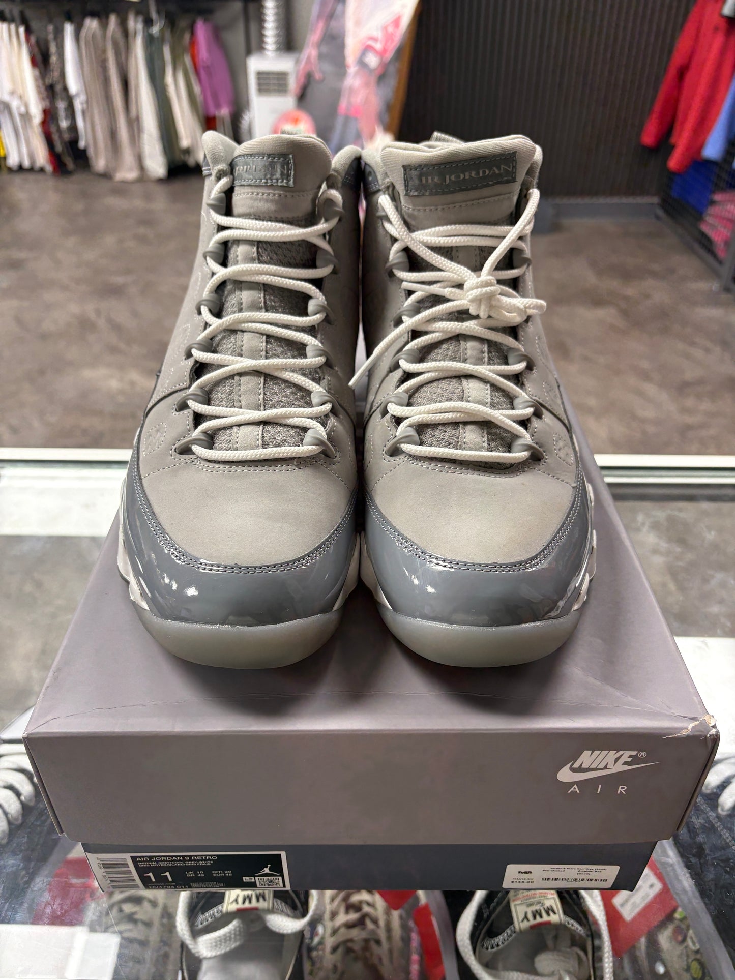 Jordan 9 Retro Cool Grey (2025)