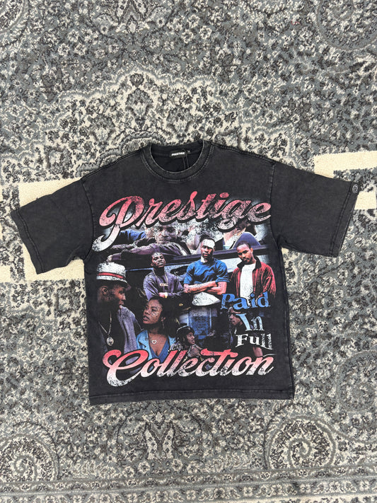Prestige Paid In Full Tee Black