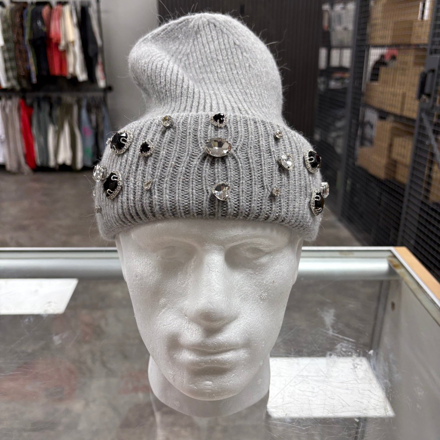 Rhinestone Beanie