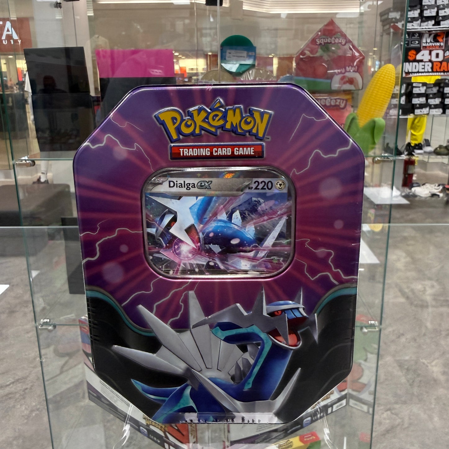 2025 Pokémon Azure Legends Dialga EX Tin