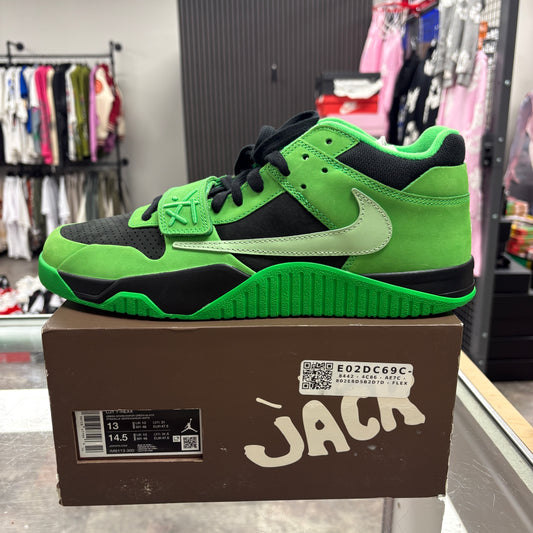 Jordan CJ1 T-Rexx Travis Scott Green Spark