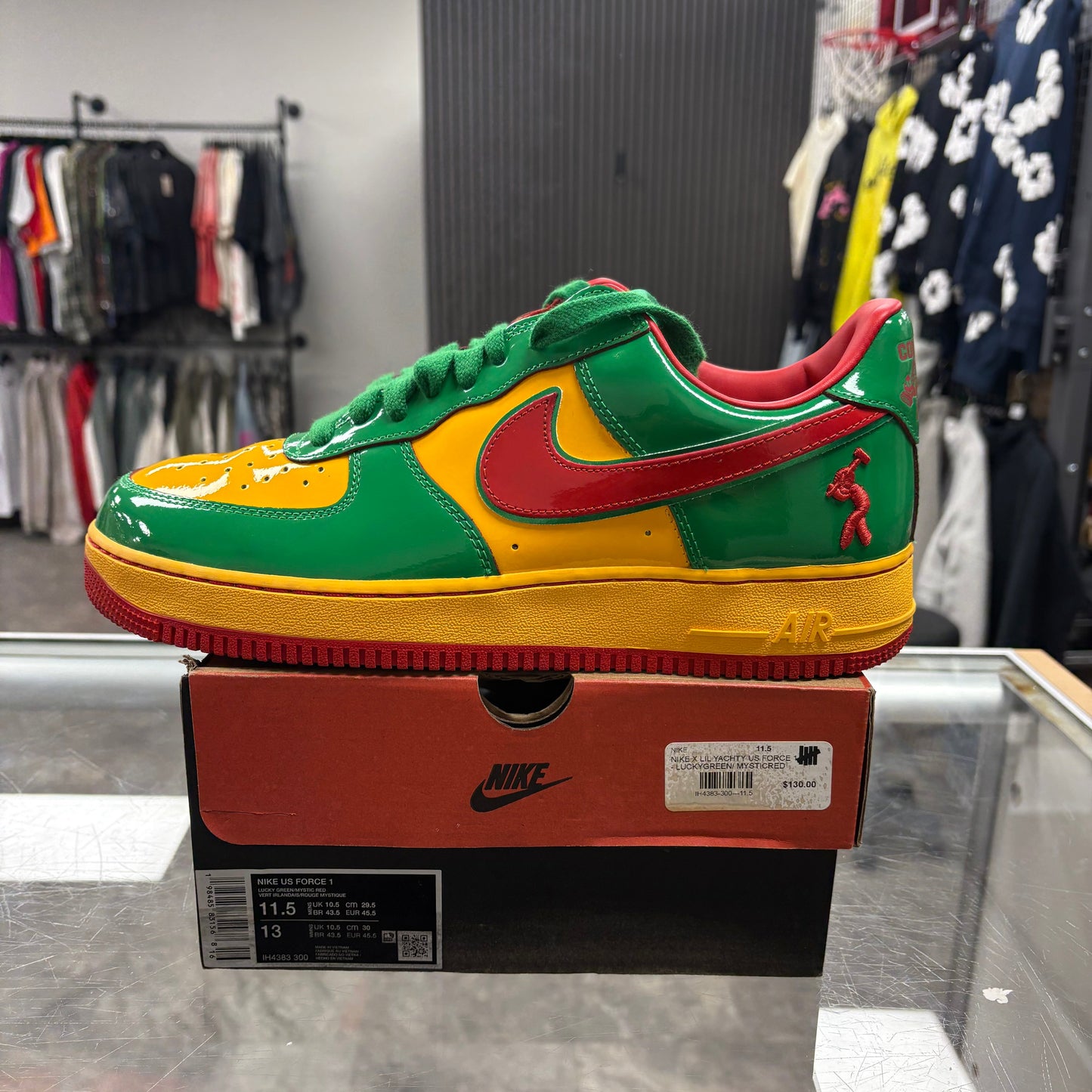 Nike Air Force 1 Low Lil Yachty Concrete Boys Lucky Green