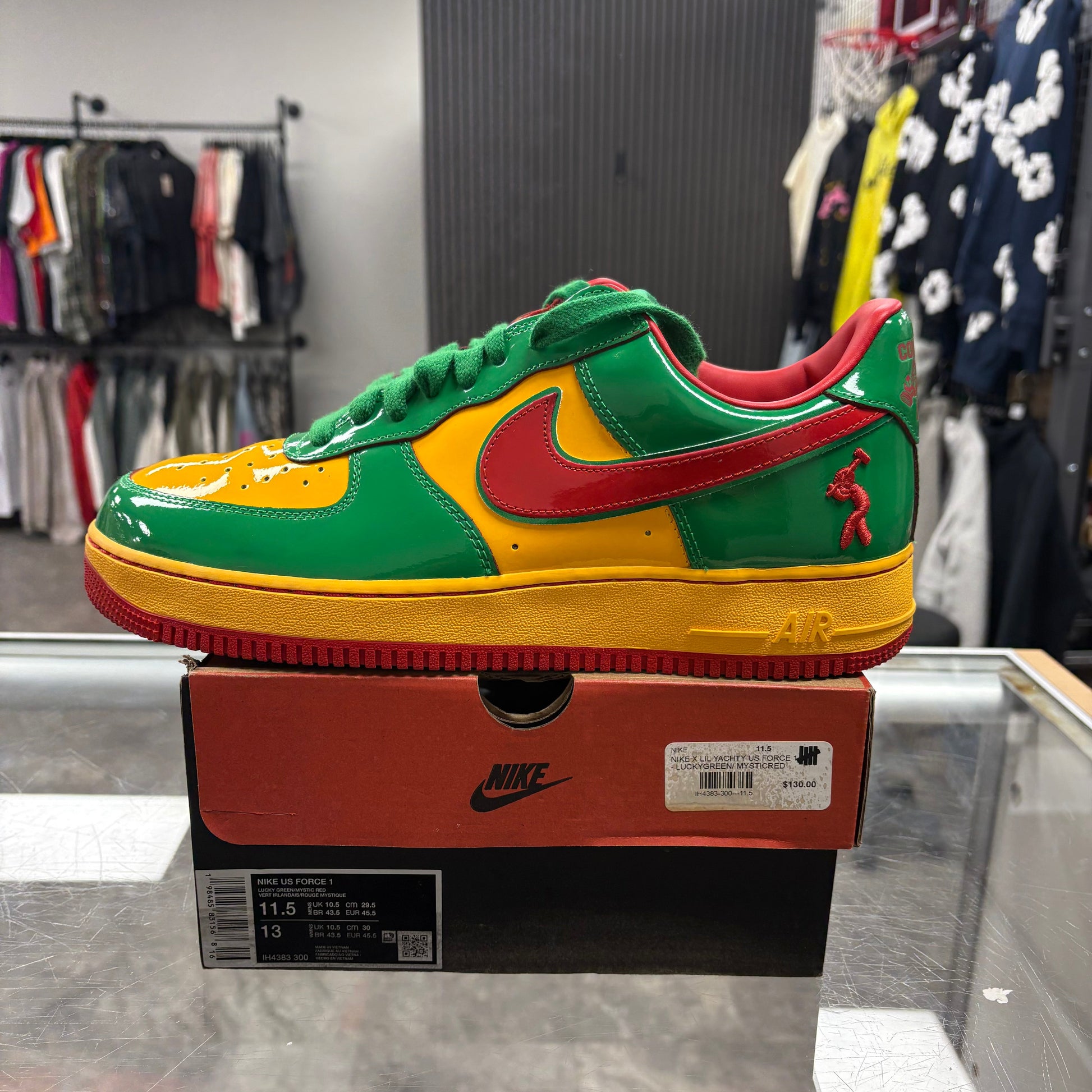 Nike Air Force 1 Low Lil Yachty Concrete Boys Lucky Green