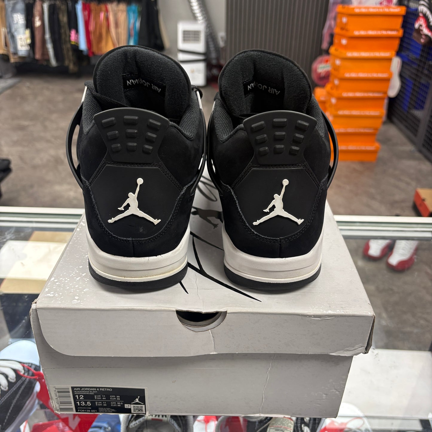 Jordan 4 Retro White Thunder