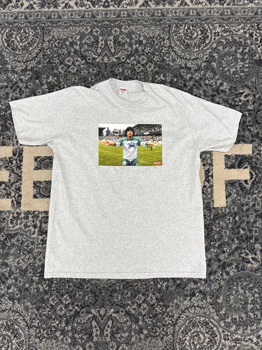 Supreme Maradona Tee Grey