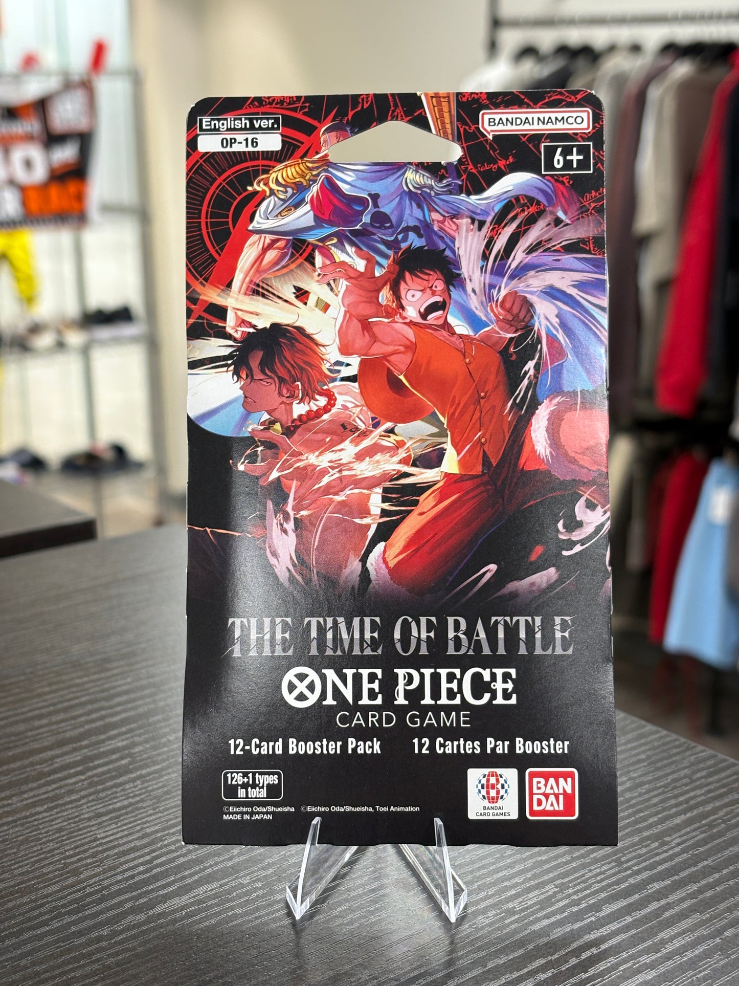 2026 Bandai One Piece Card Game The Time of Battle OP-16 Booster Pack