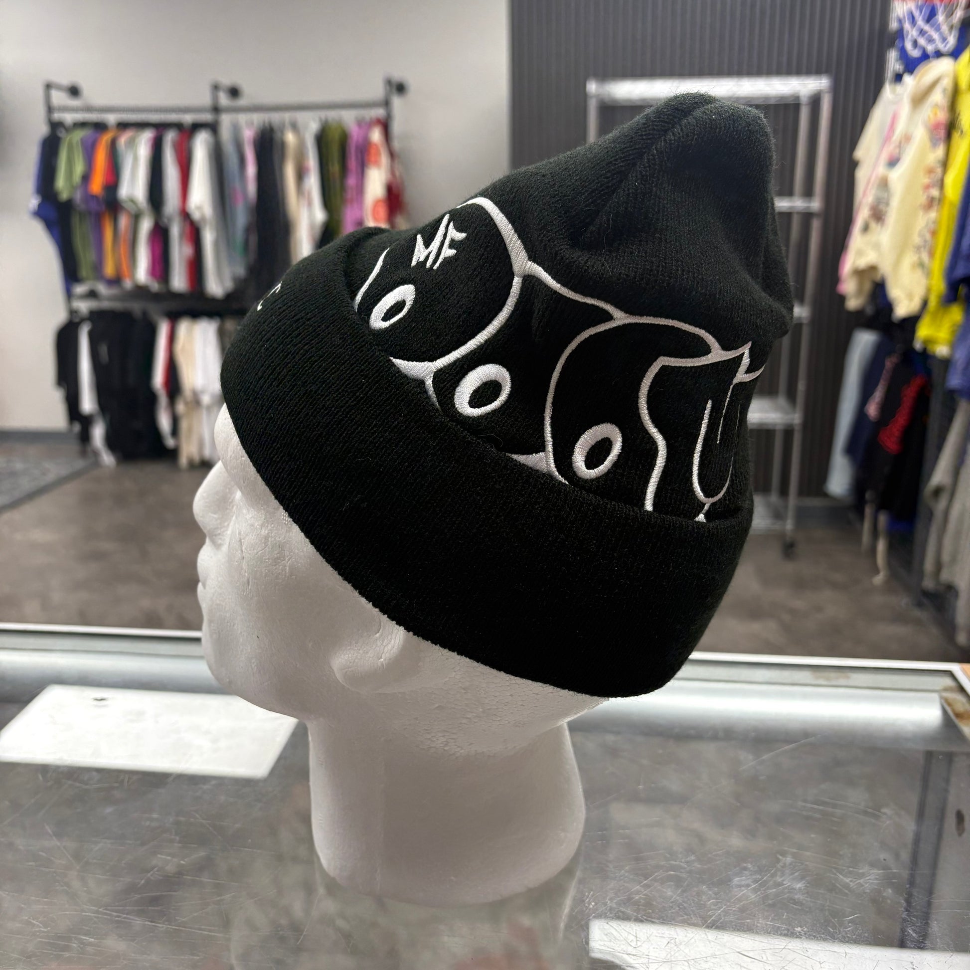 Supreme MF DOOM Beanie Black