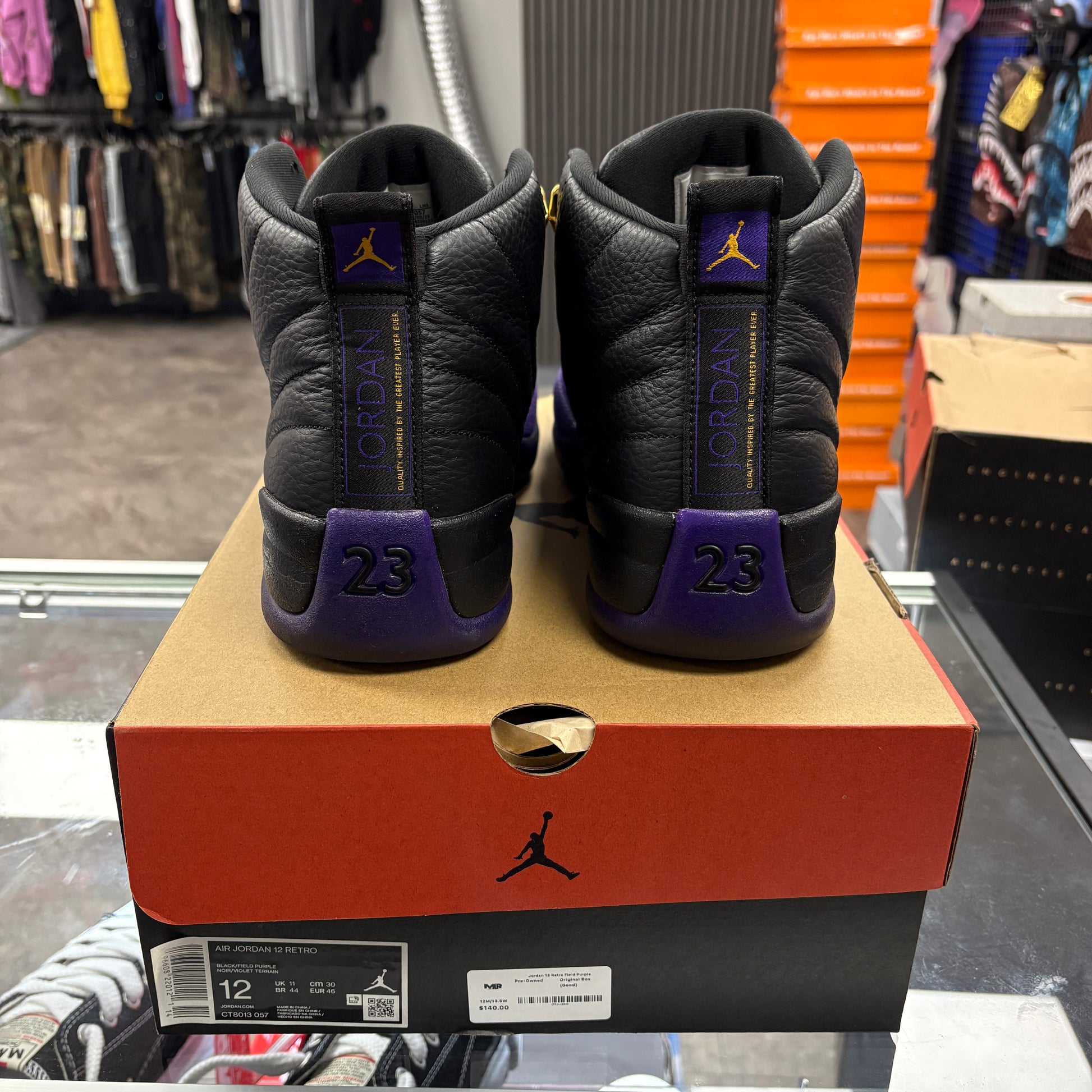 Jordan 12 Retro Field Purple
