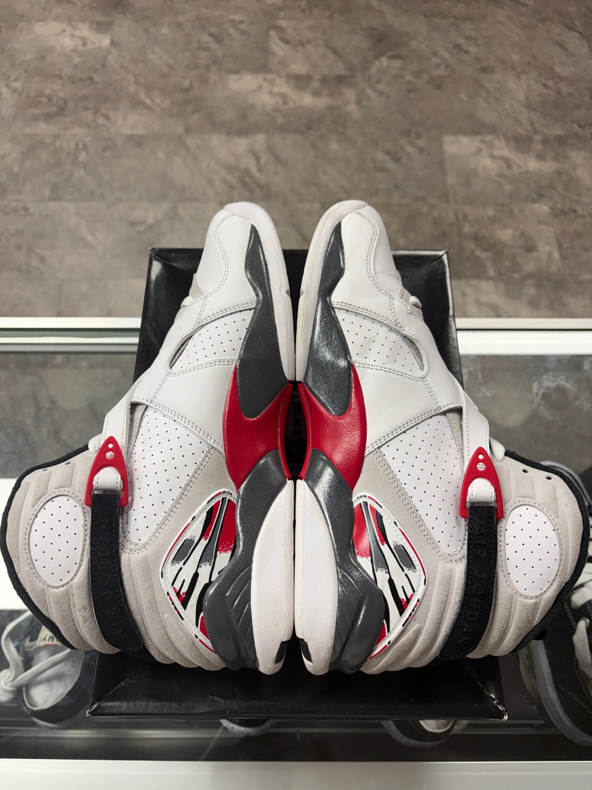 Jordan 8 Retro White True Red (2025)