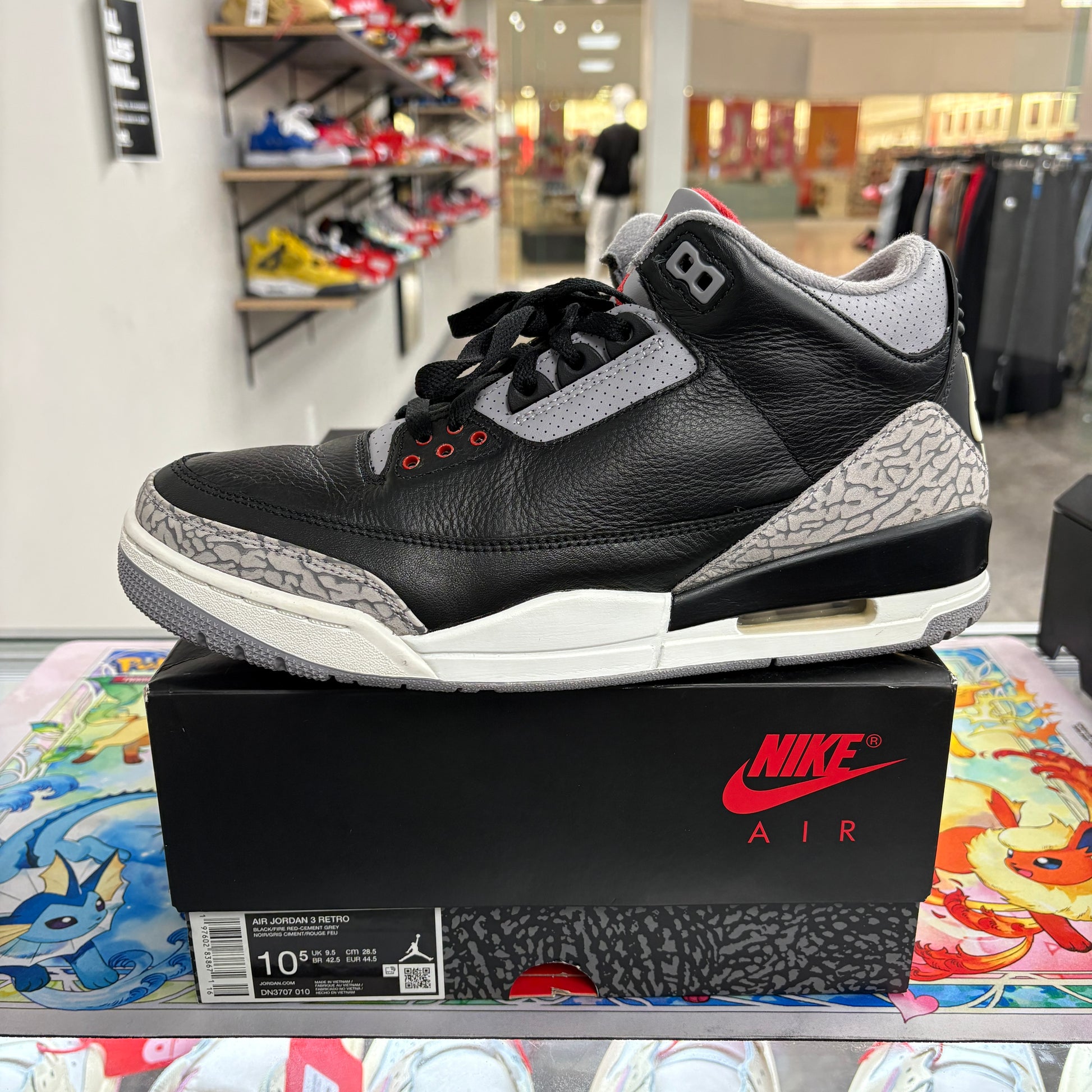 Jordan 3 Retro OG Black Cement (2024)