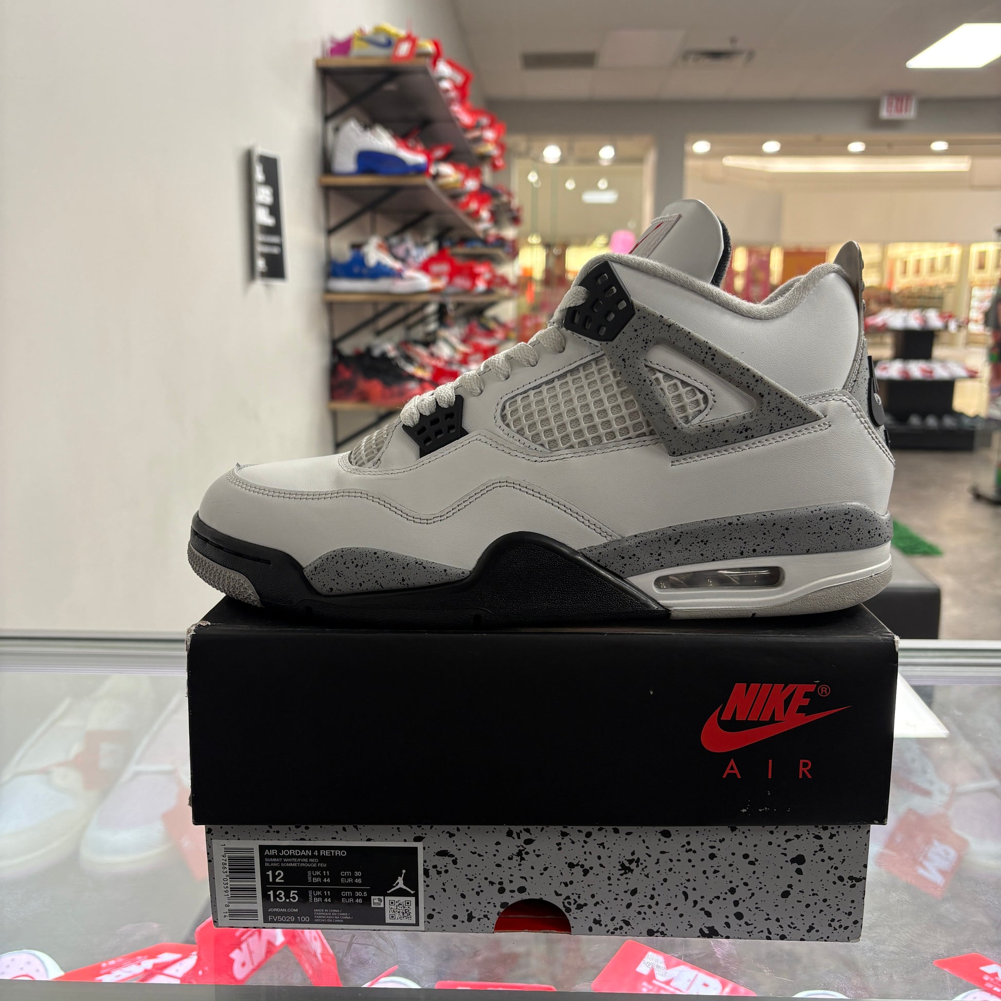 Jordan 4 Retro White Cement (2025)
