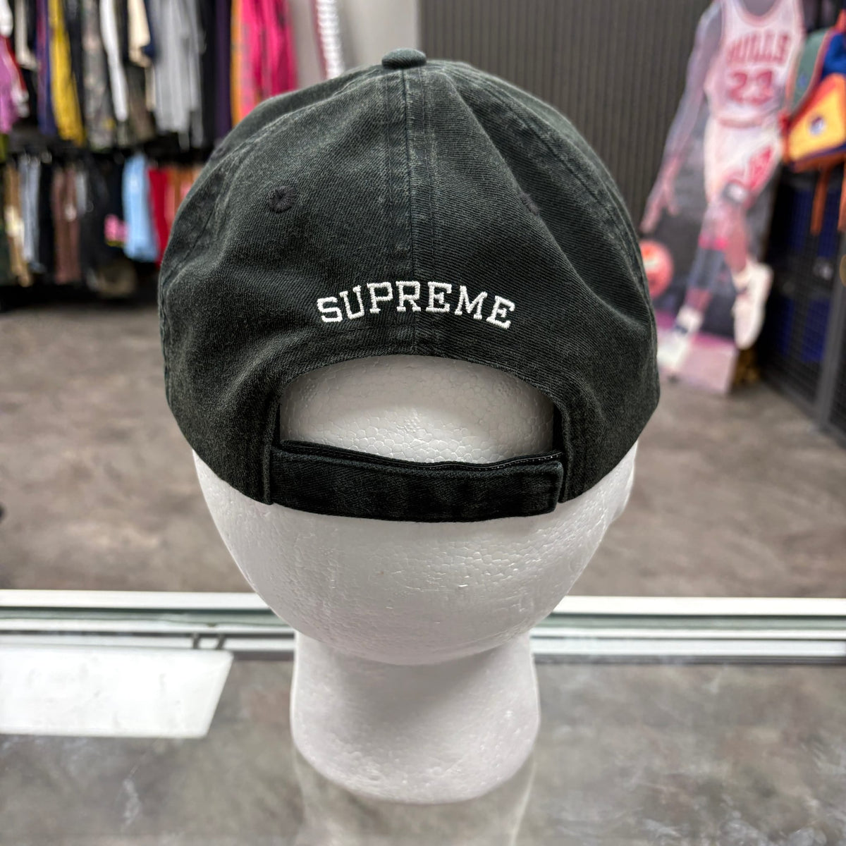 Supreme Bottle Opener 6-Panel Hat Black