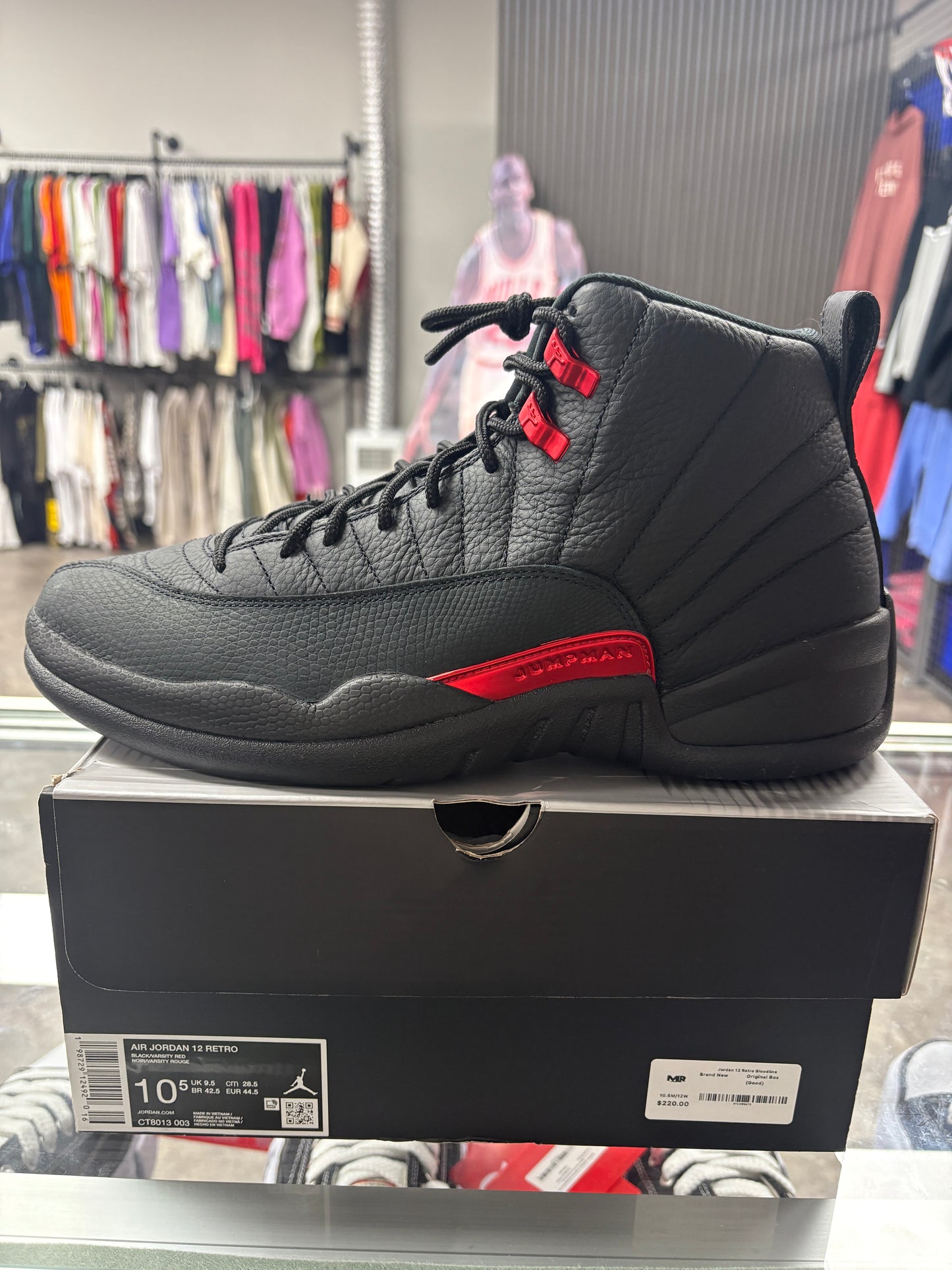 Jordan 12 Retro Bloodline