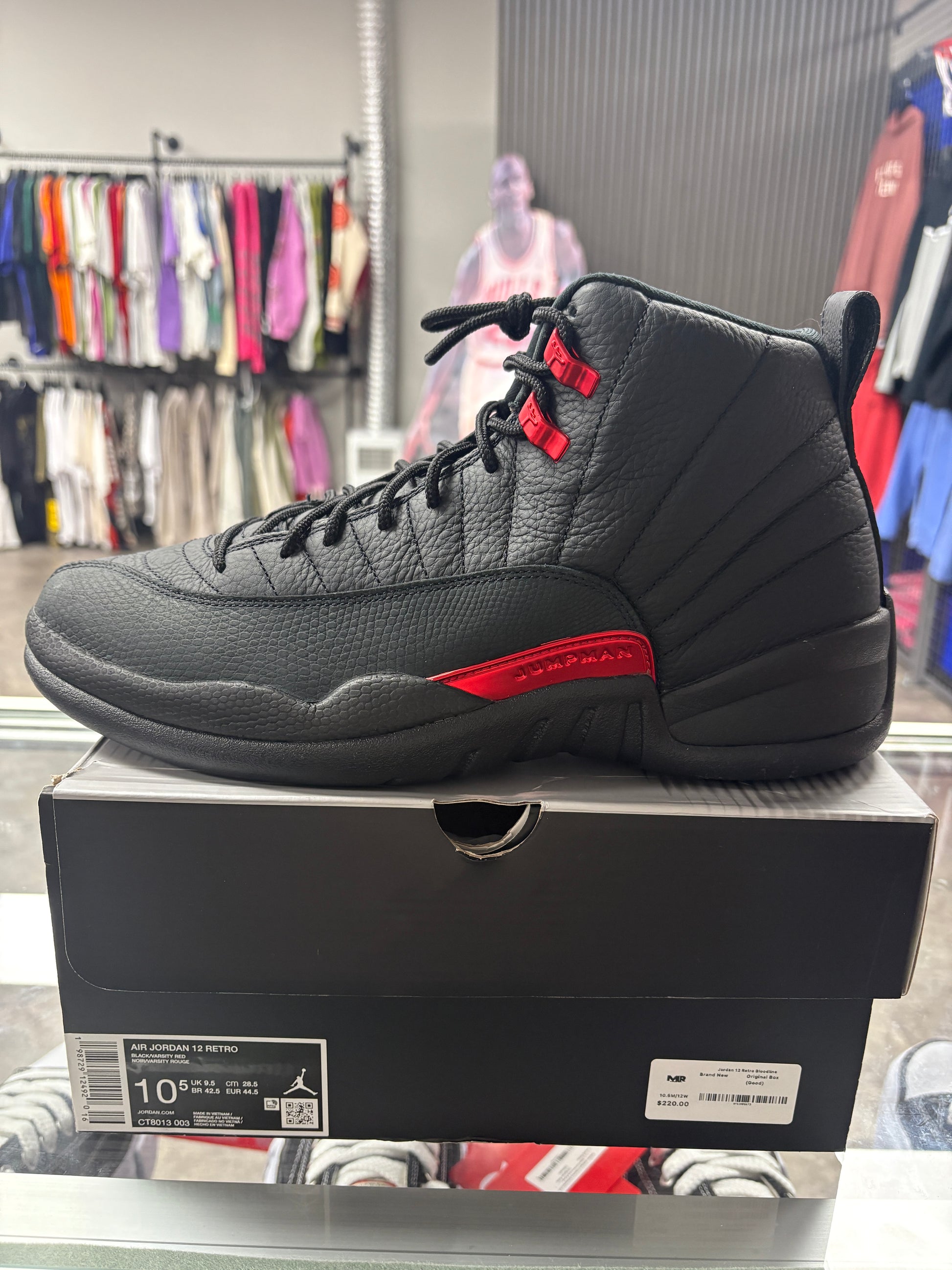 Jordan 12 Retro Bloodline