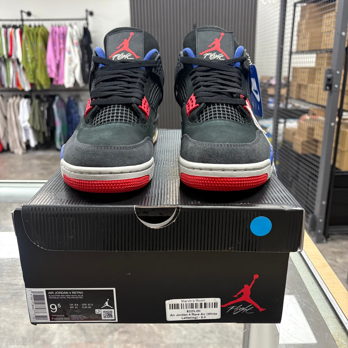 Jordan 4 Retro Rare Air (White Lettering)