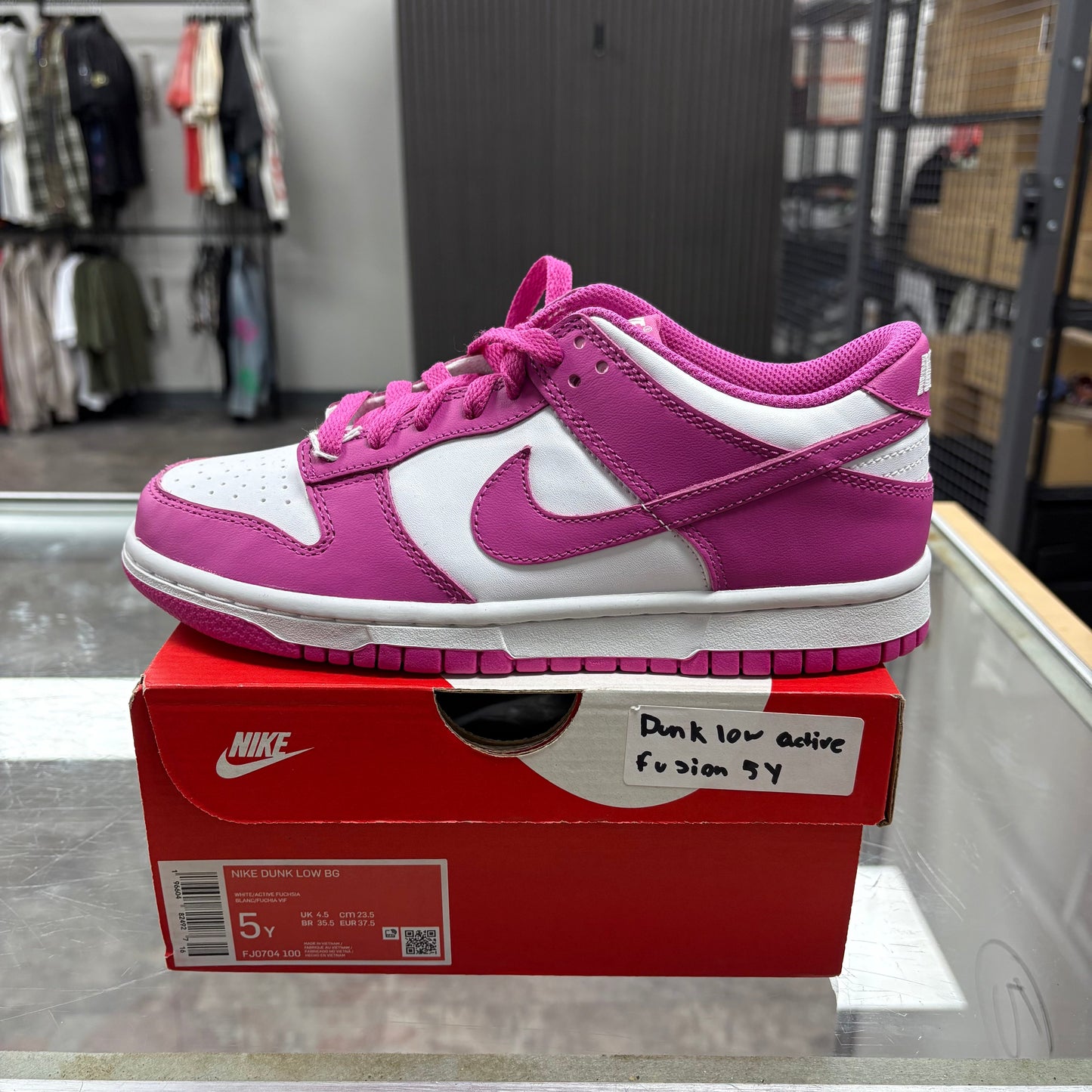 Nike Dunk Low Active Fuchsia GS