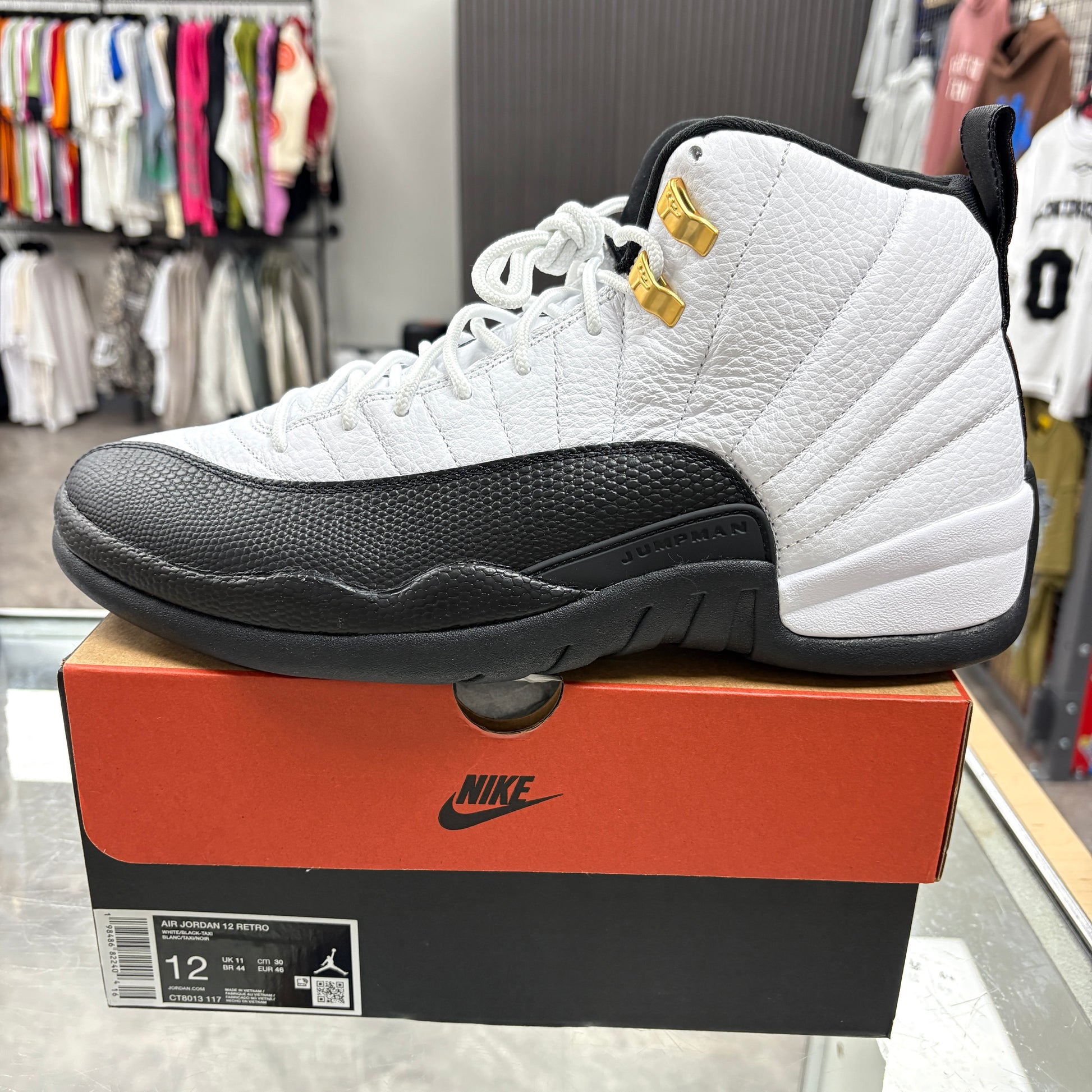 Jordan 12 Retro Taxi (2025)
