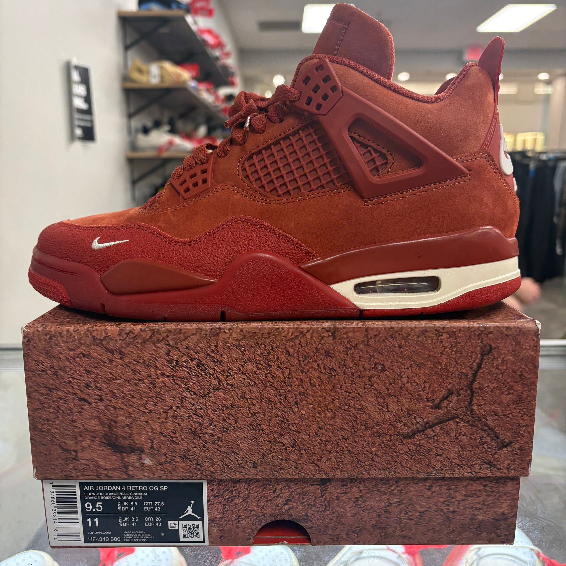 Air Jordan 4 Retro OG SP Nigel Sylvester Brick by Brick