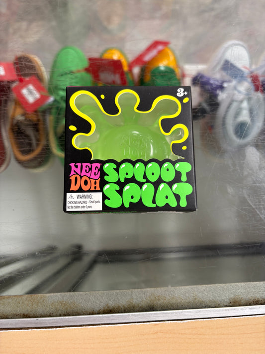 NeeDoh SplootSplat Squishy Fidget Toy Green