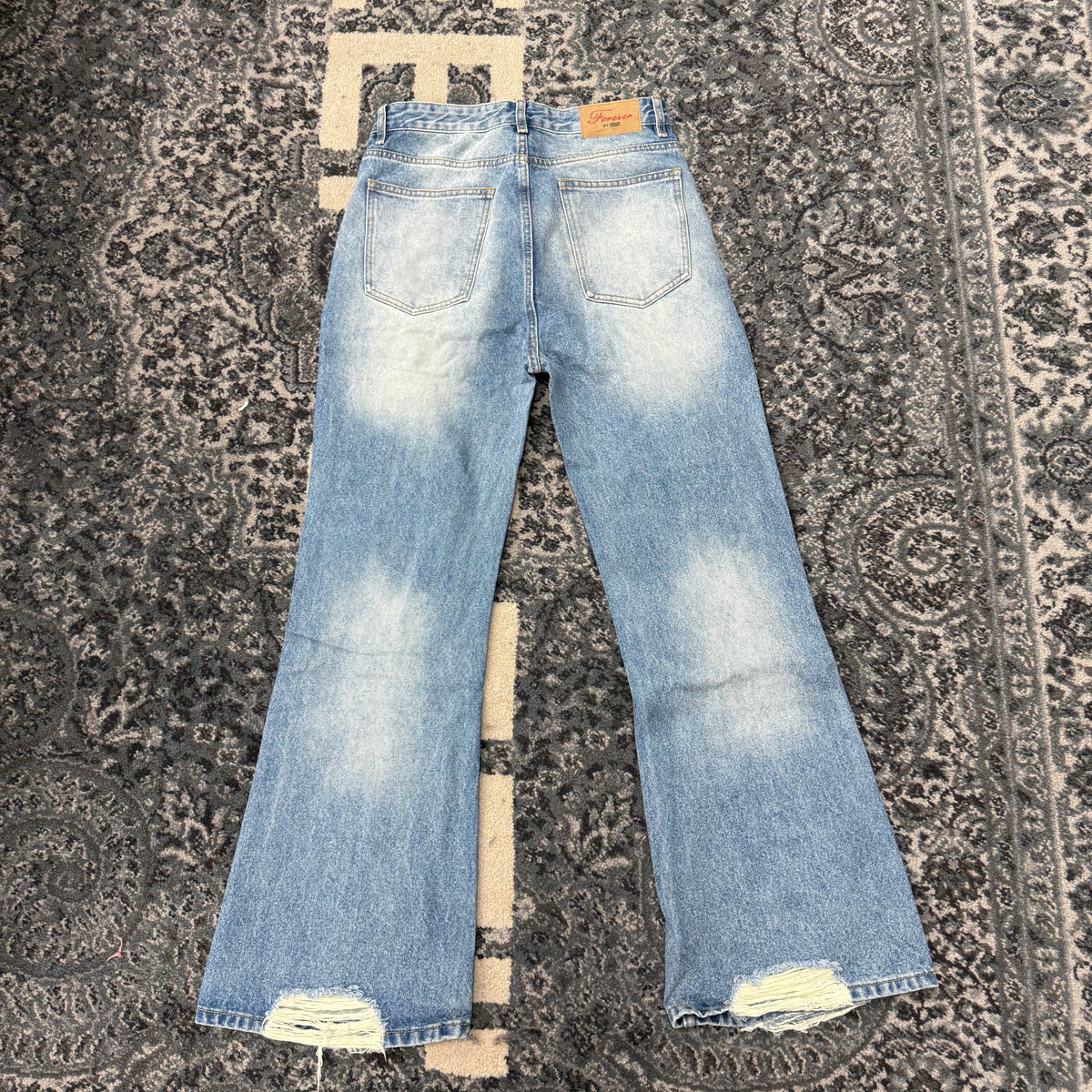 Forever Hungry Light Blue Denim