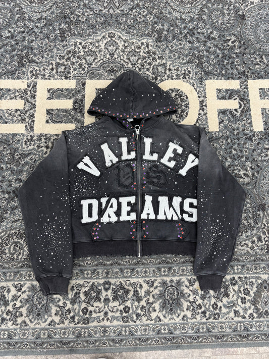 Vale Classico Zip Up Black