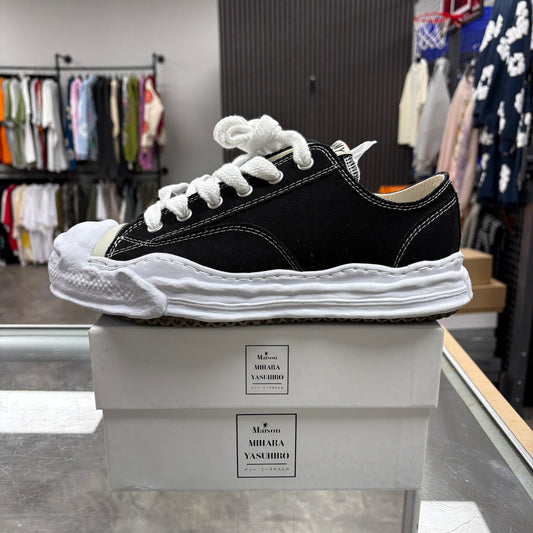 Maison Mihara Yasuhiro Hank OG Sole Canvas Low Black