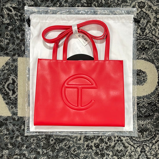 TELFAR SHOPPING BAG MEDIUM RED