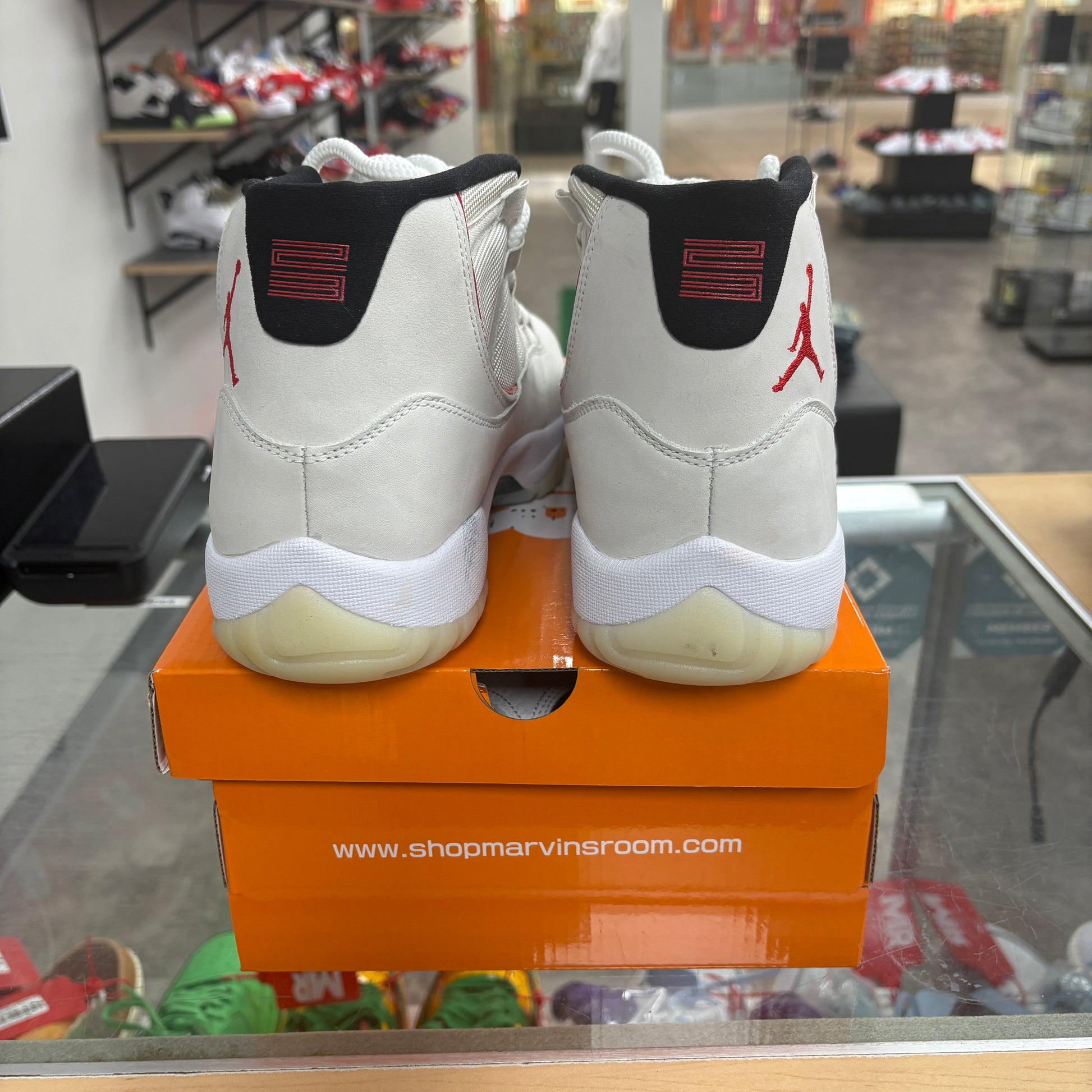 Jordan 11 Retro Platinum Tint