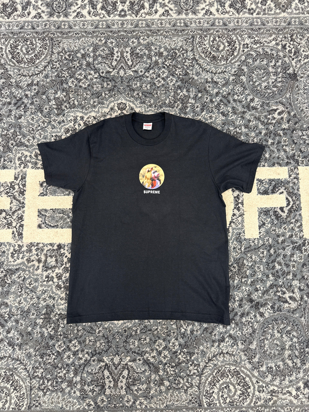 Supreme Miss Piggy Tee Black