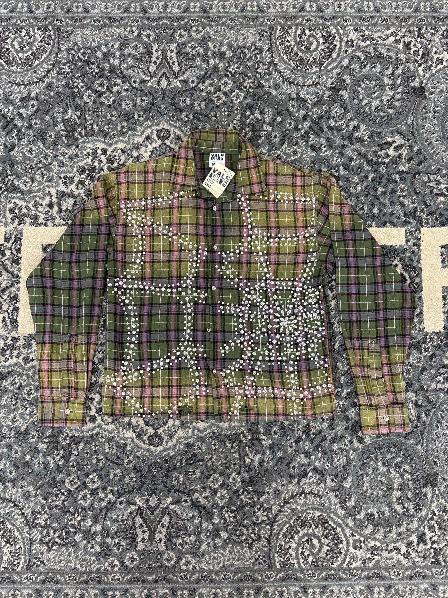 Vale Flannel Green