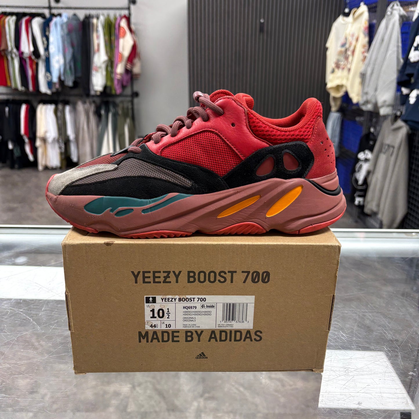 adidas Yeezy Boost 700 Hi-Res Red