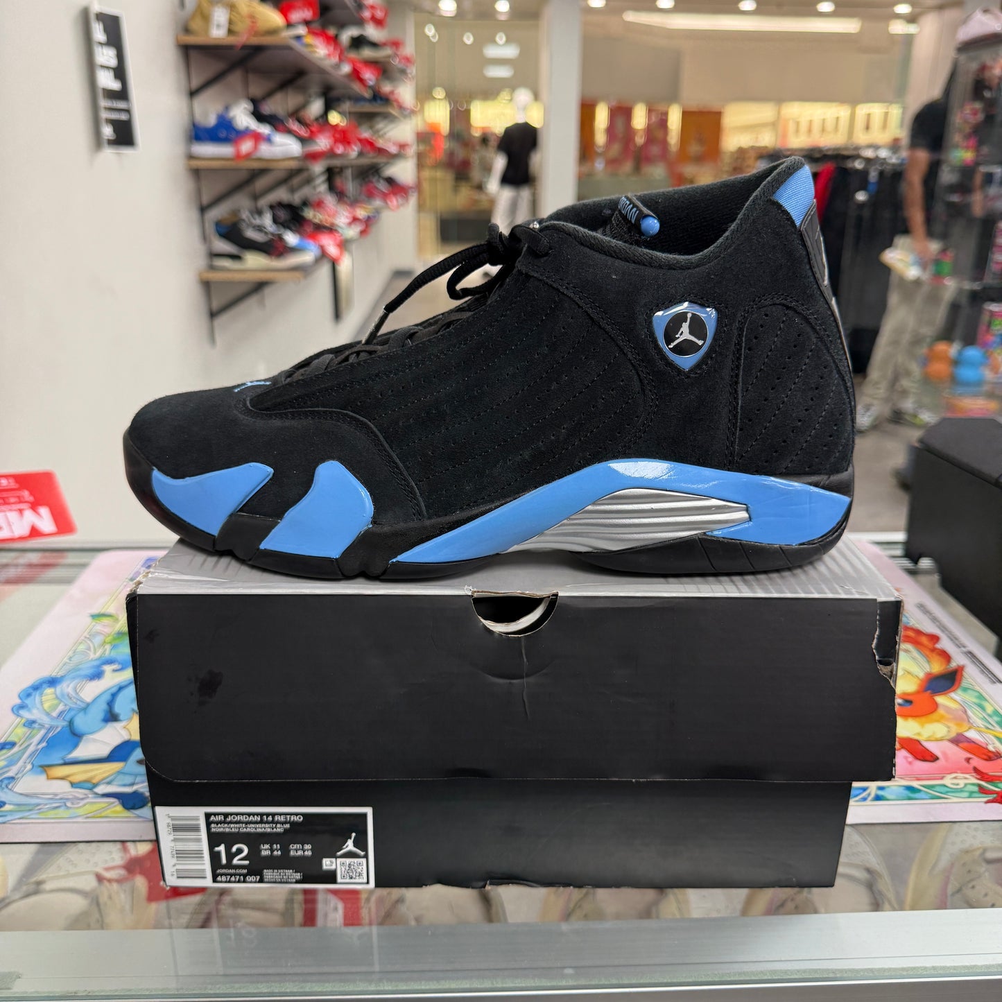 Jordan 14 Retro Black University Blue (2026)