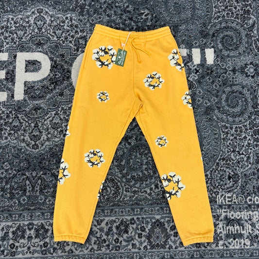 Denim Tears x CPFM Cactus Tears Wreath Sweatpants Yellow