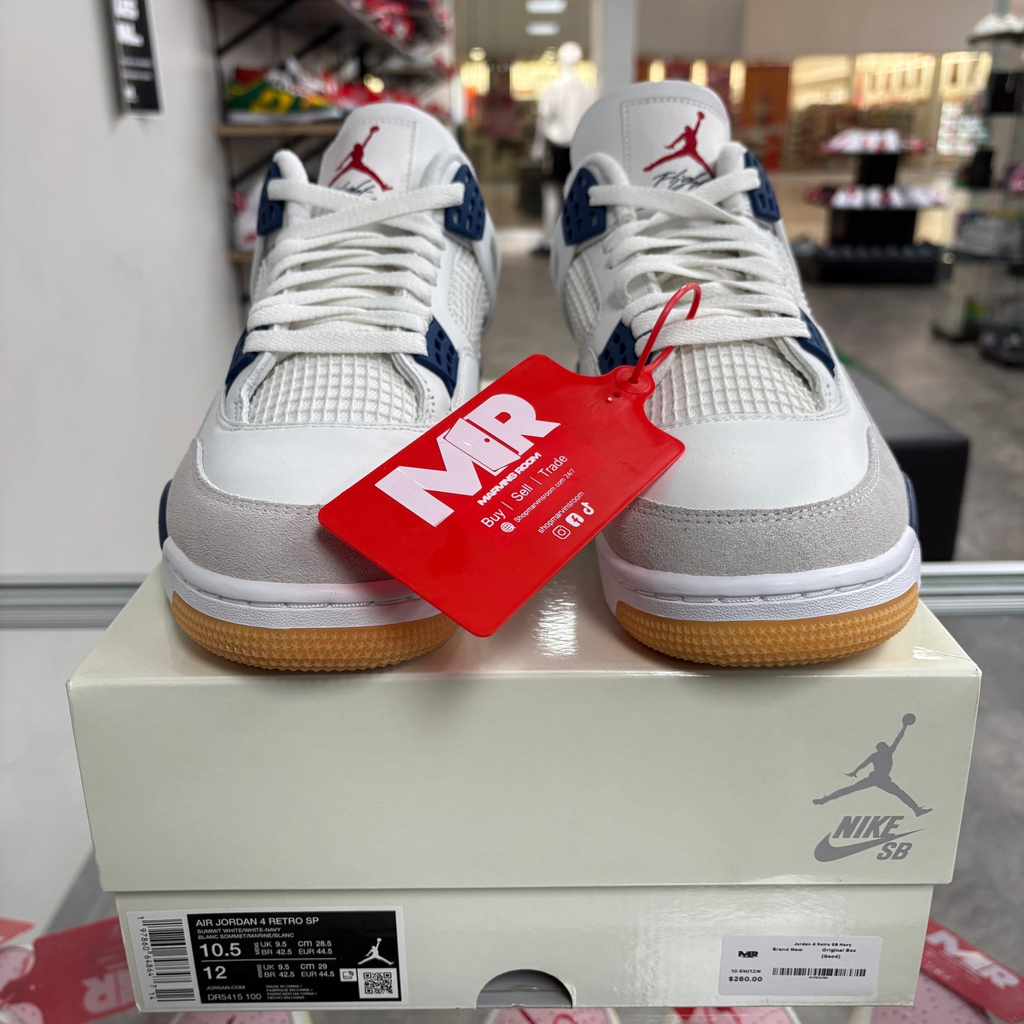 Jordan 4 Retro SB Navy