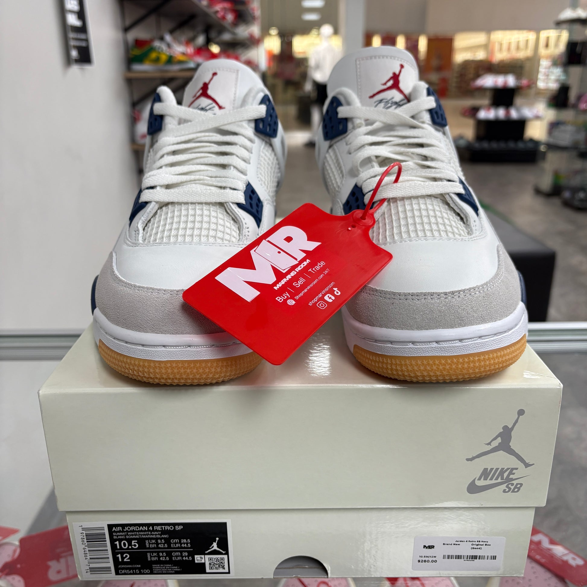Jordan 4 Retro SB Navy