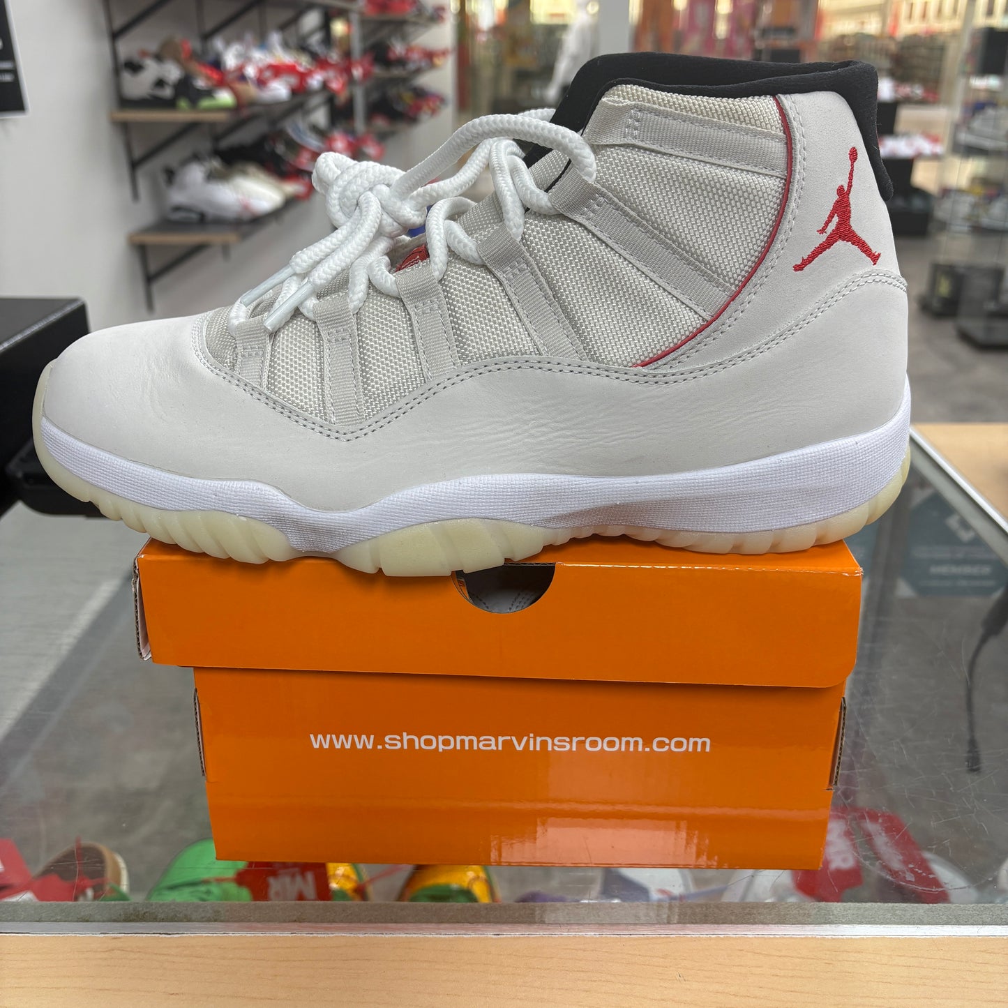 Jordan 11 Retro Platinum Tint