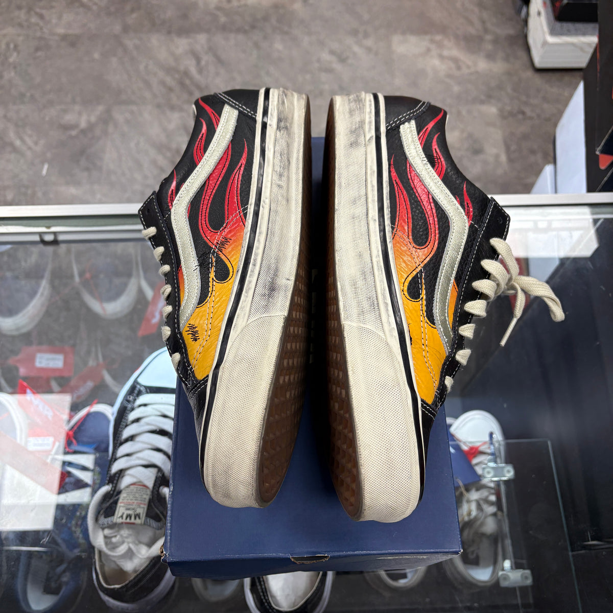Vans LX Old Skool Archive Flame Black