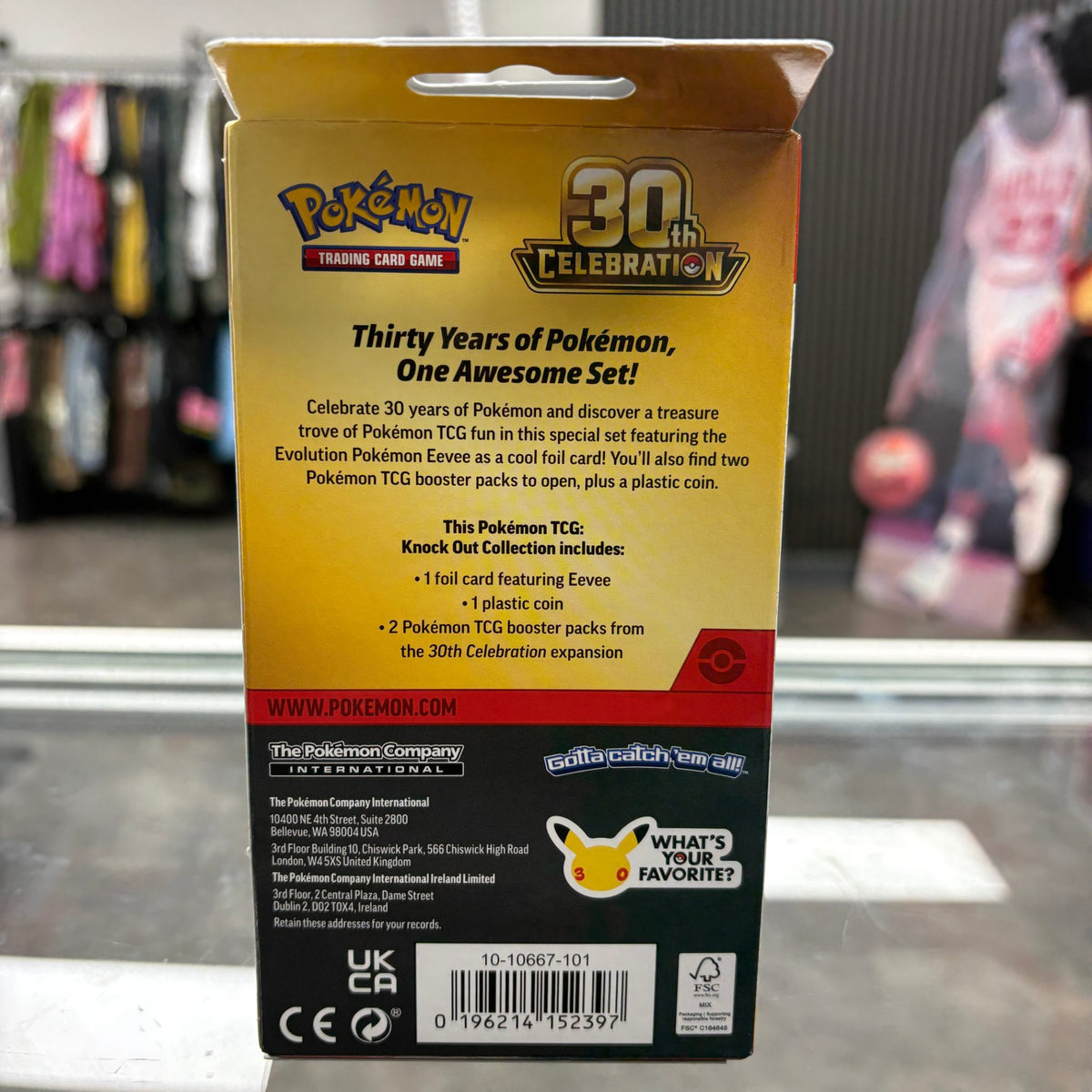2026 Pokémon Mega Evolution 30th Celebration Knock Out Collection