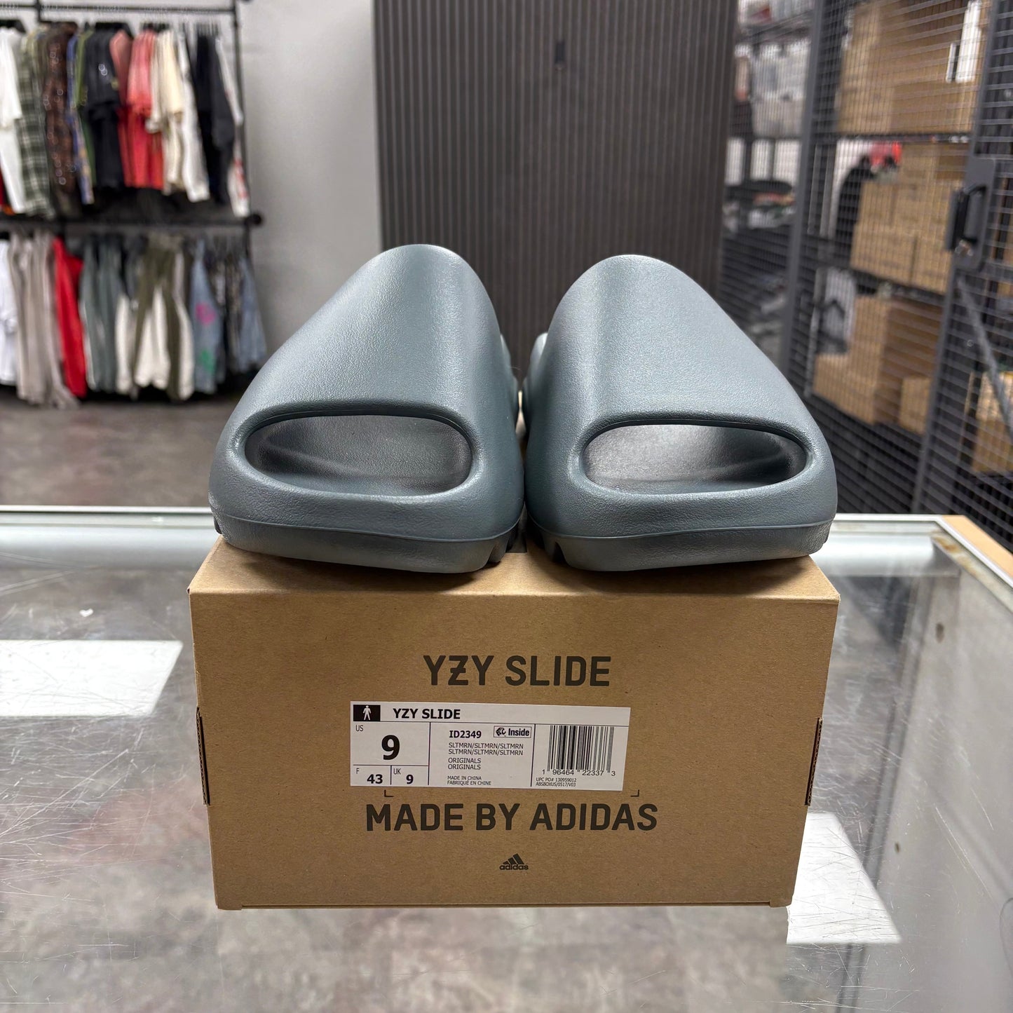 Adidas Yeezy Slide Slate Marine