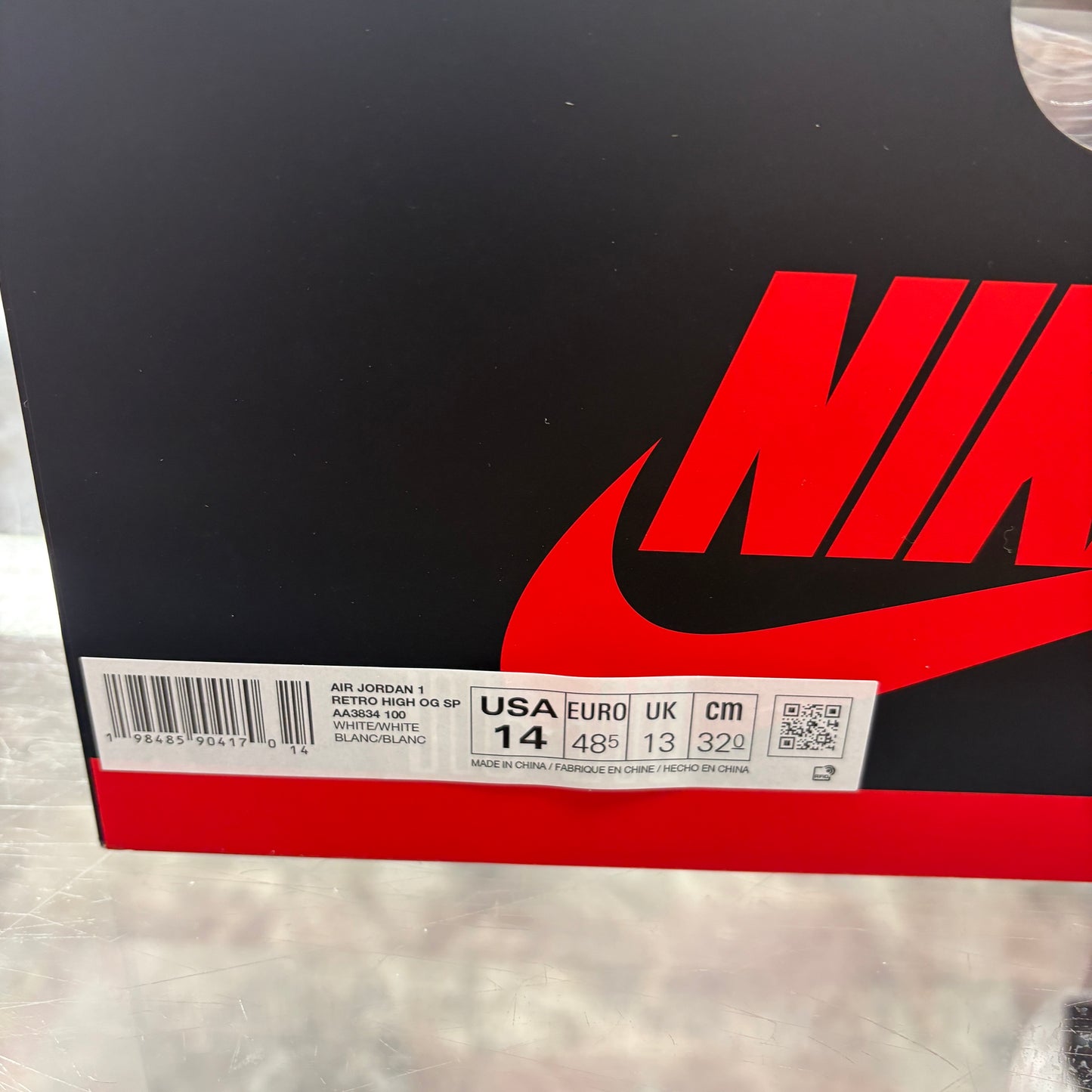 Jordan 1 Retro High Virgil Abloh Archive Alaska