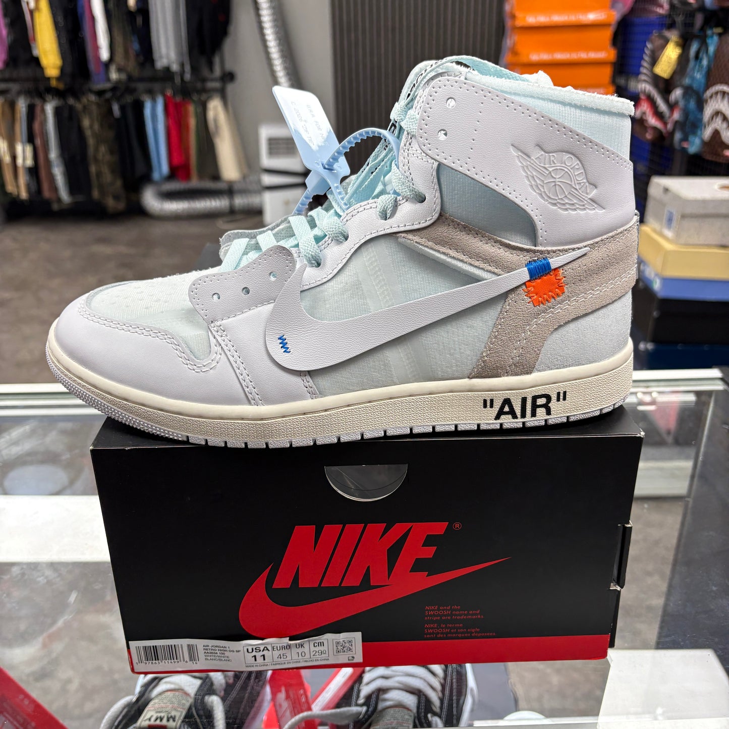 Jordan 1 Retro High Virgil Abloh Archive Alaska