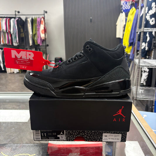 Jordan 3 Retro Black Cat (2025)