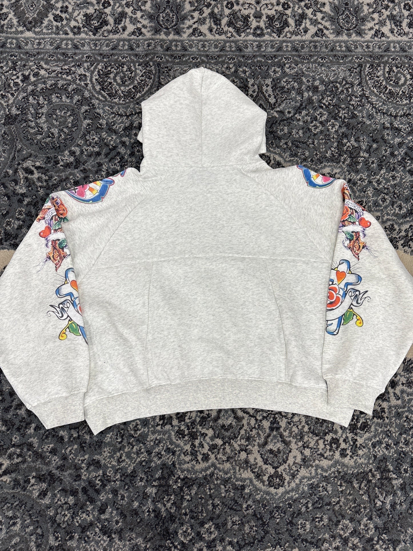 We Are Righteous He Risen Zip Up (Grey)