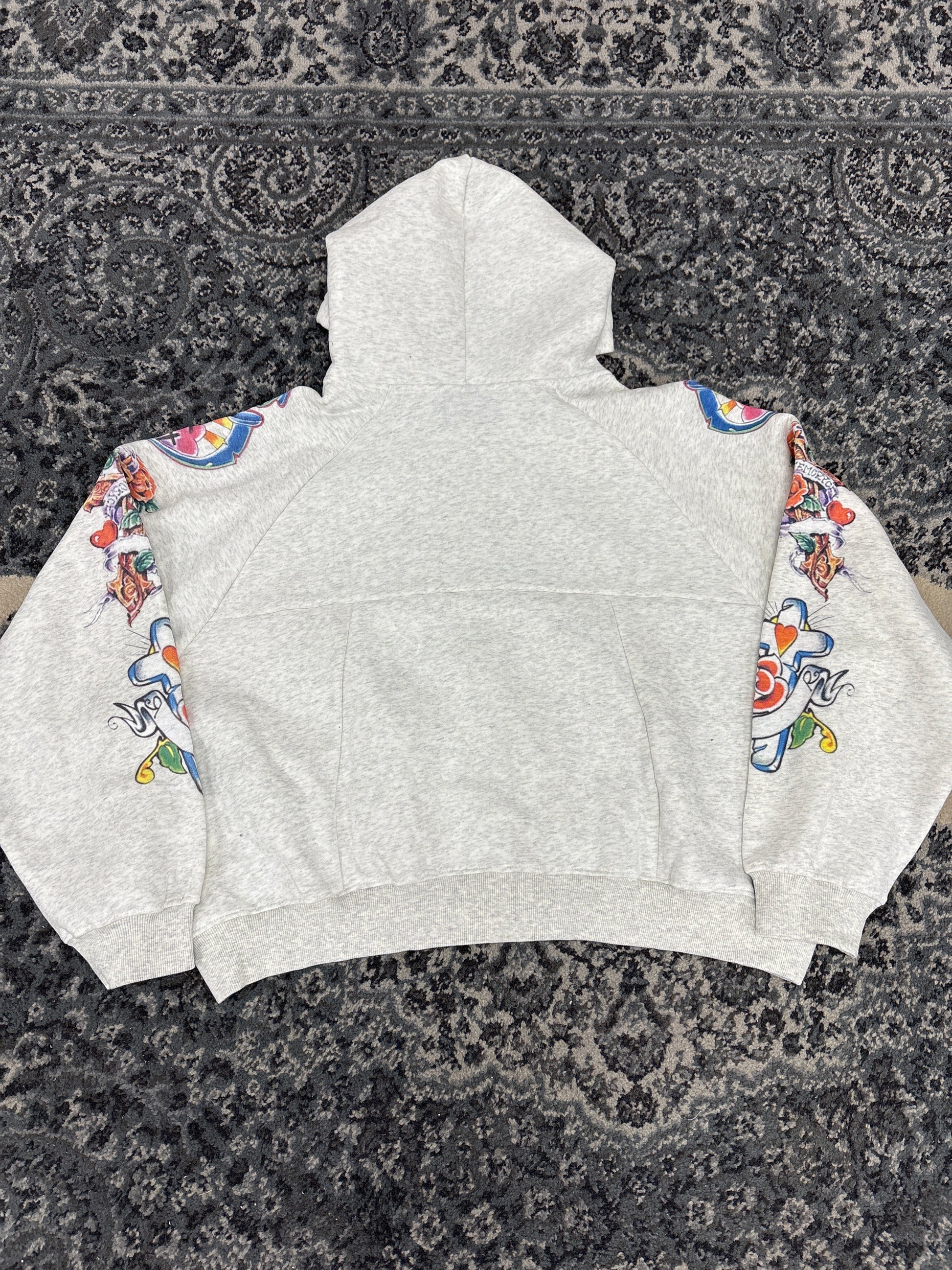 We Are Righteous He Risen Zip Up (Grey)