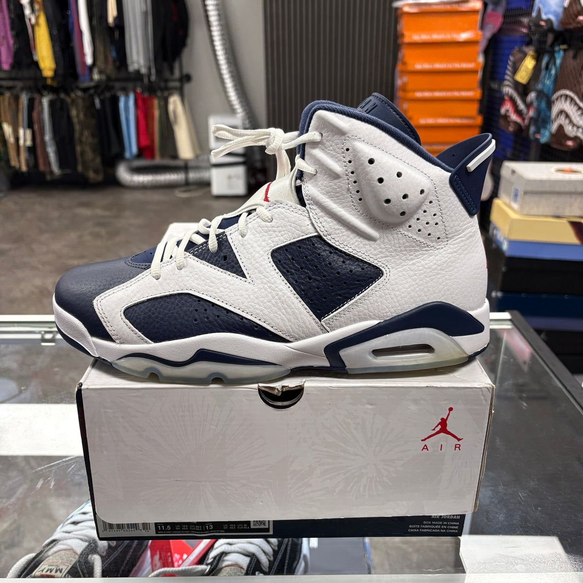 Jordan 6 Retro Olympic (2024)